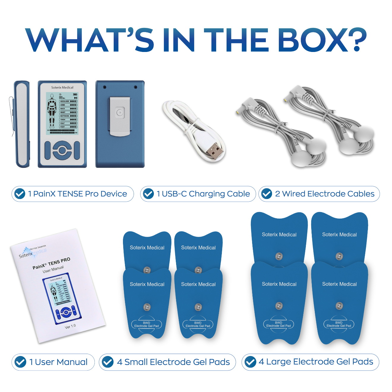 Soterix PainX TENS PRO Device