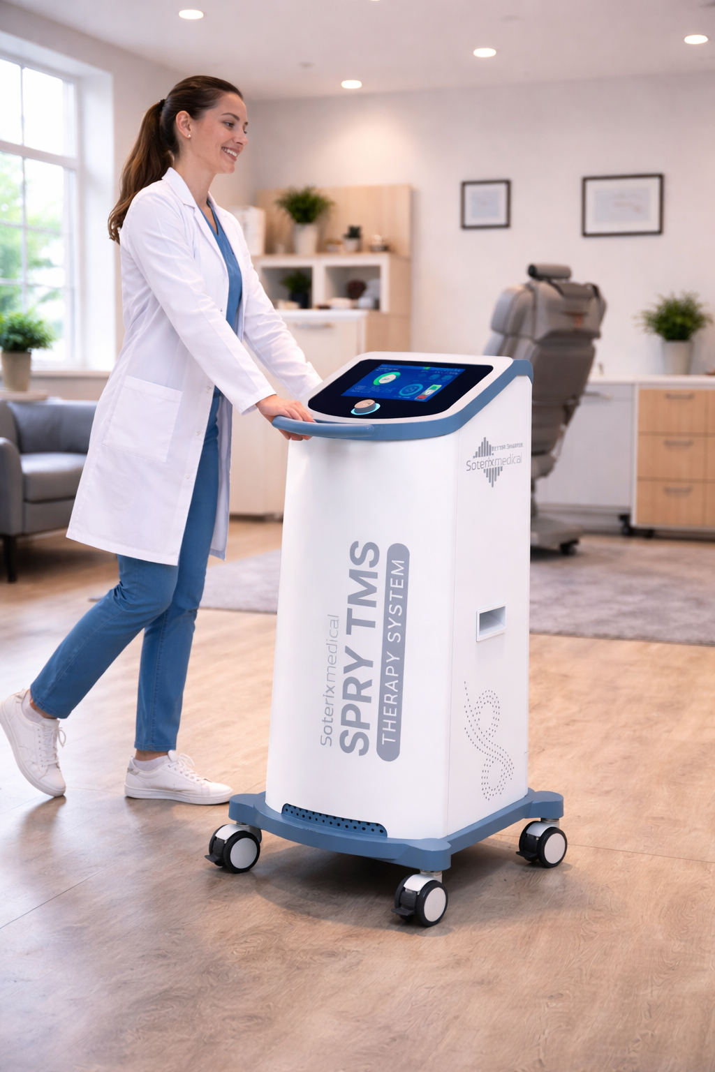 SPRY TMS system with exceptional portability