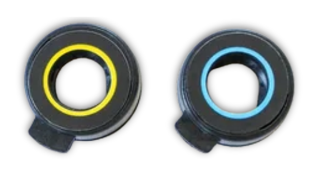 Independent optode holders