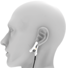  Vagus Nerve Stimulator Ear Clip Compatible with Vagus Nerve  Device 2,5 mm Port accompanied by a Vagus Nerve Book : Health & Household